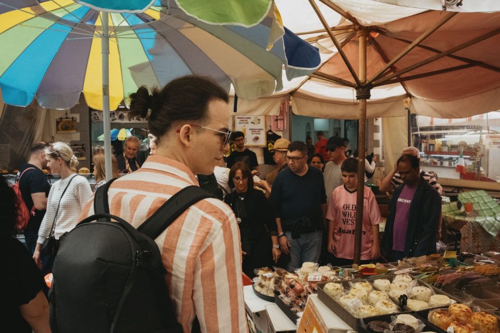Man at Mercato di Ballarò