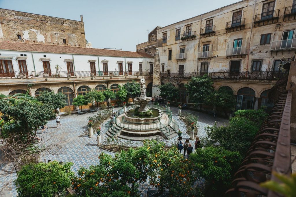 Santa Caterina Monastery terrace