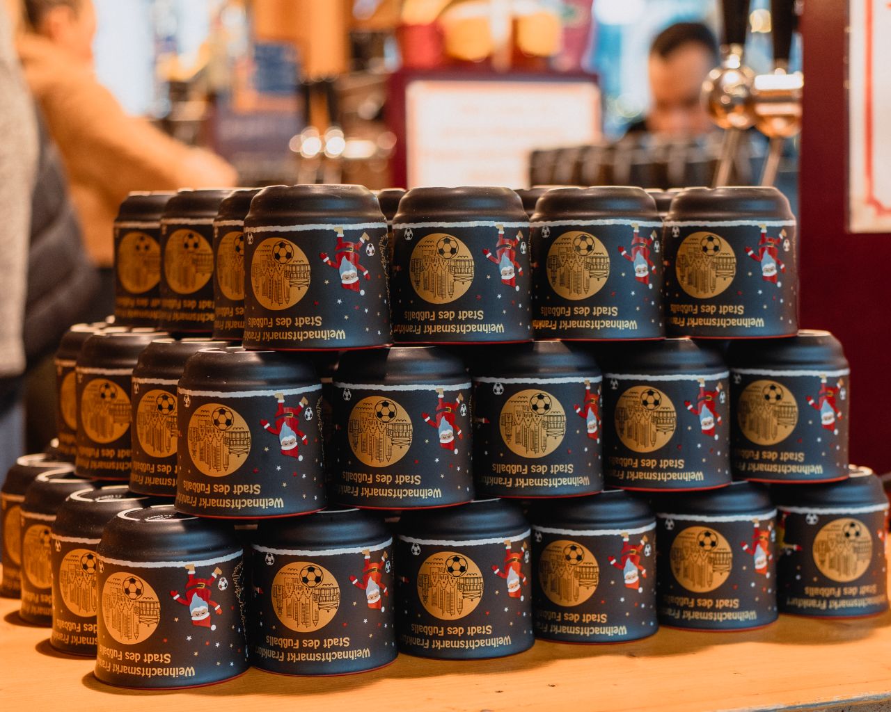 Frankfurt Christmas Glühwein mugs.