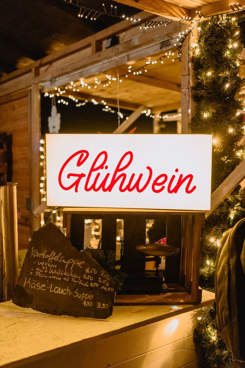 Glühwein at Cityalm Frankfurt.